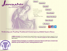 Tablet Screenshot of jawaahir.org